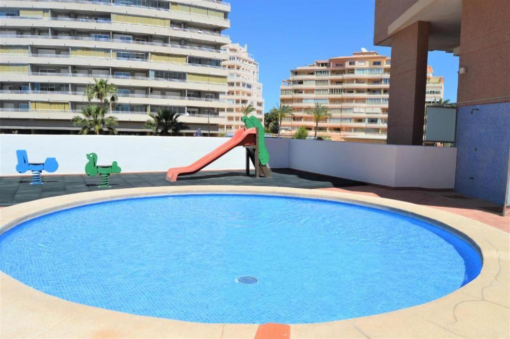Seaview Apartment Playa De Oro 13Rd Floor Con Parking กัลเป ภายนอก รูปภาพ