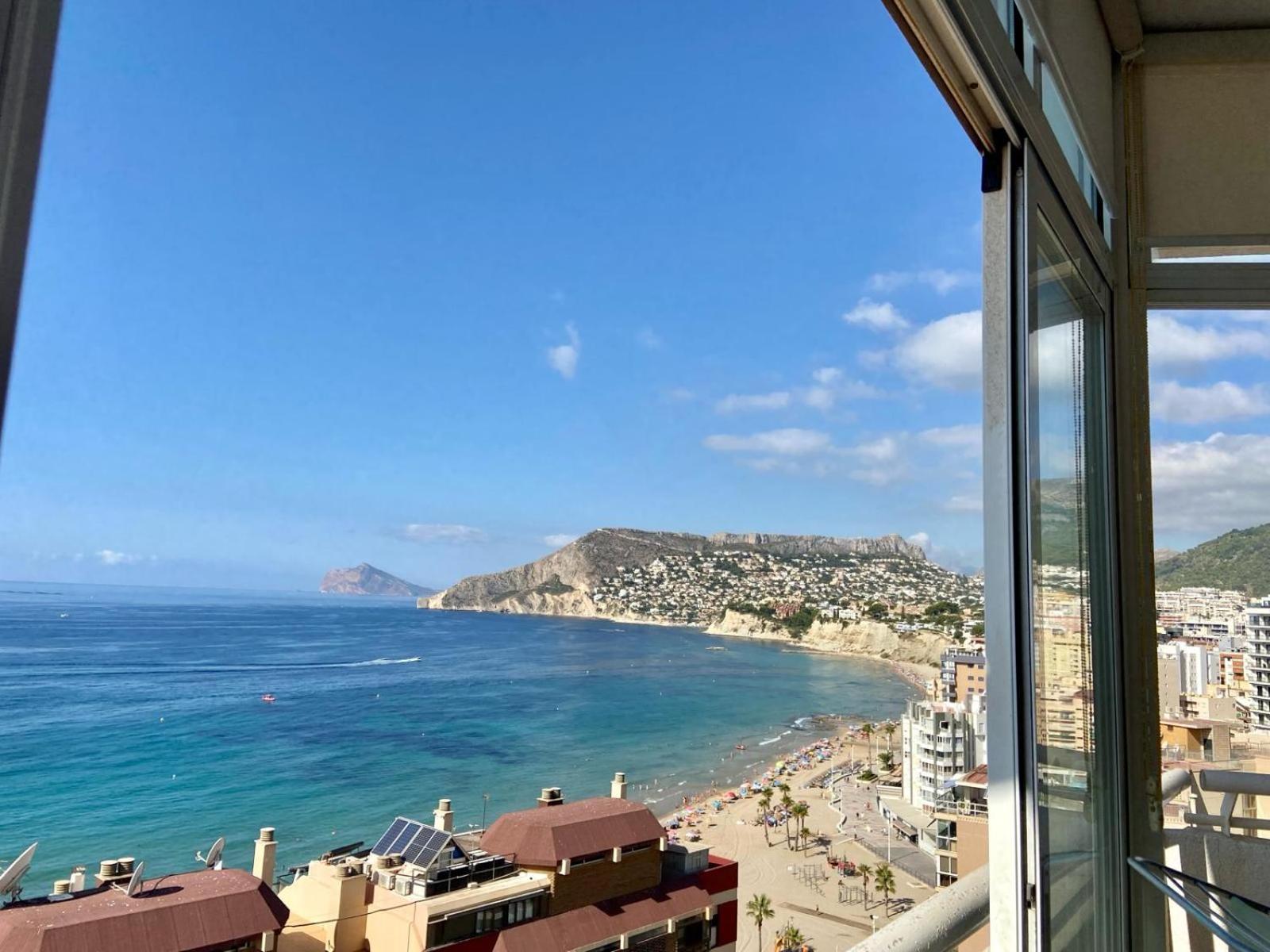 Seaview Apartment Playa De Oro 13Rd Floor Con Parking กัลเป ภายนอก รูปภาพ
